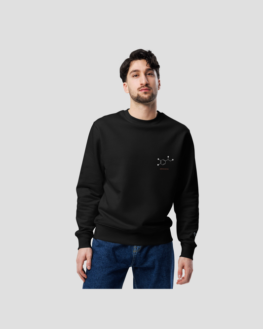 Adrenaline crewneck black