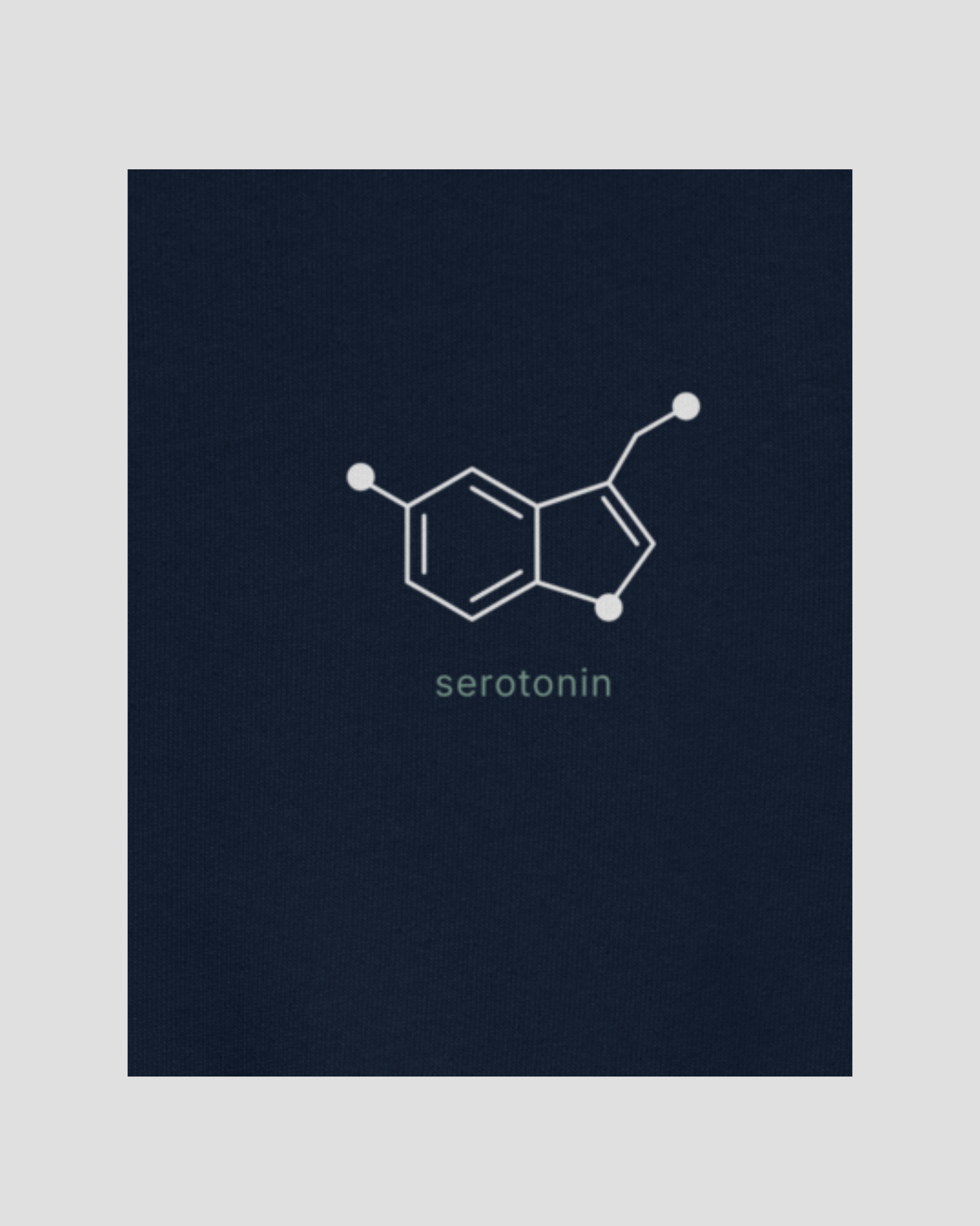 Serotonin crewneck navy