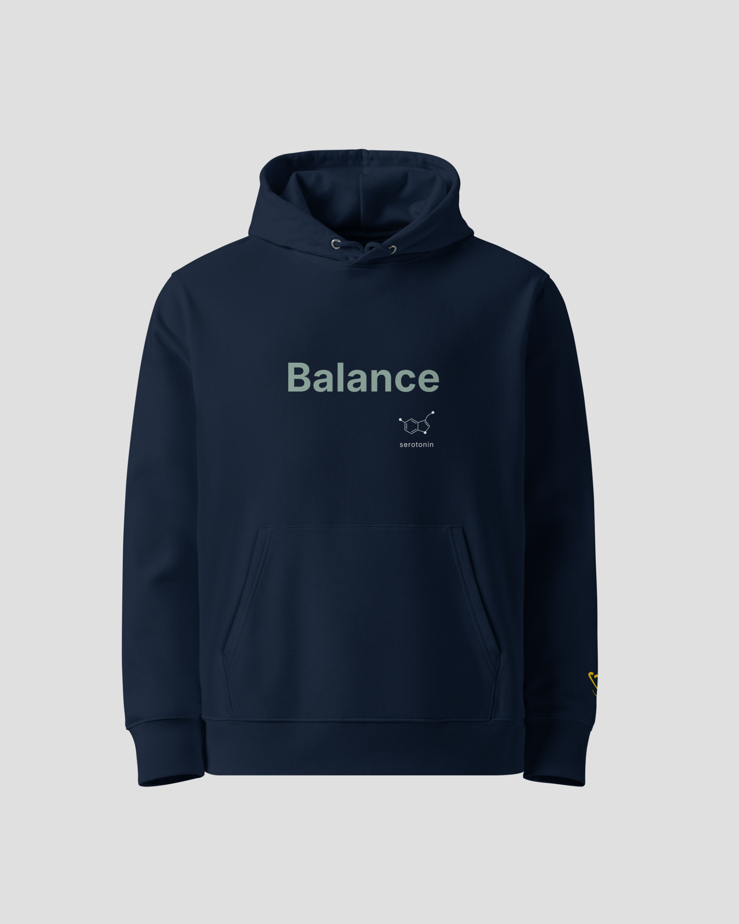 Serotonin hoodie navy