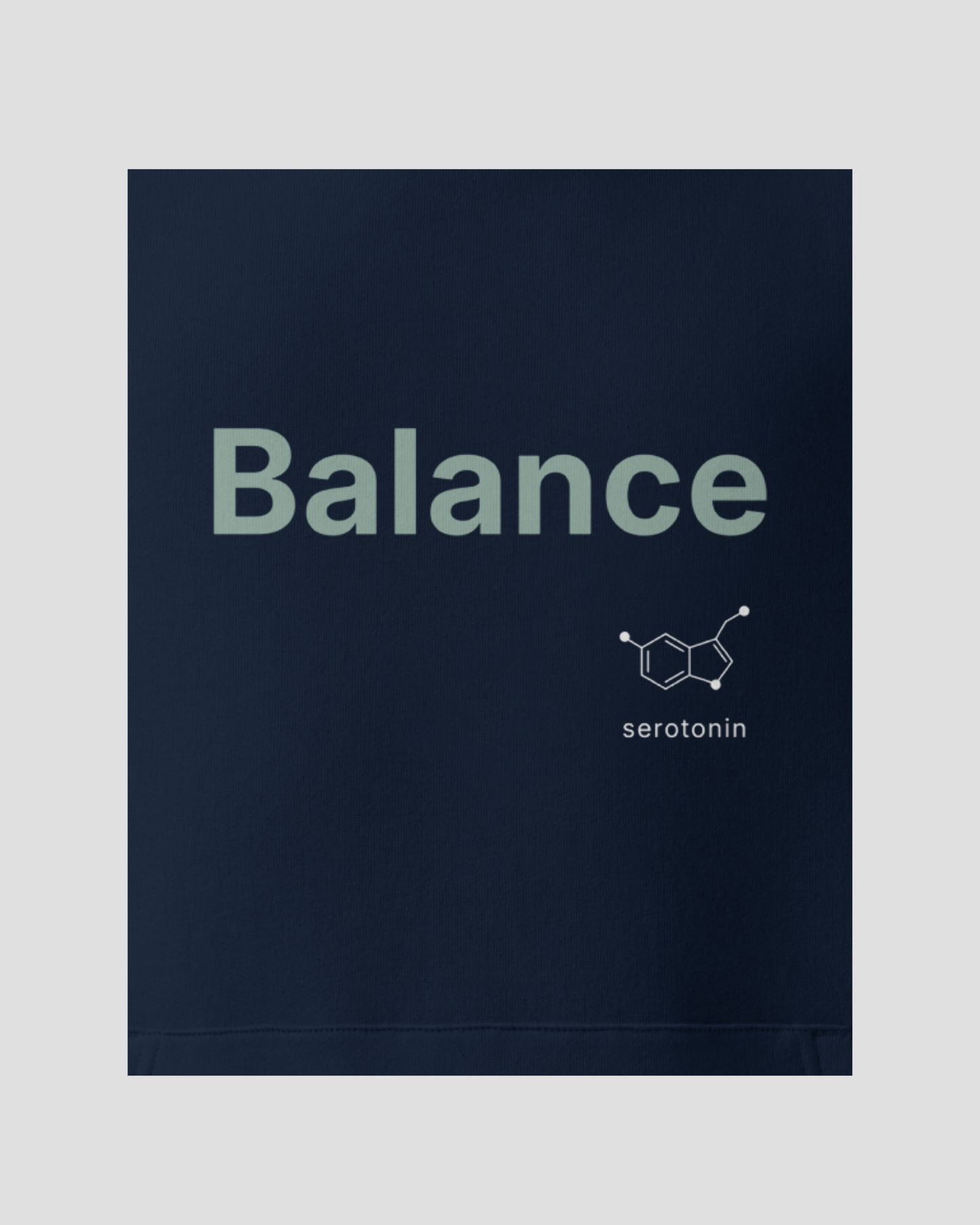 Serotonin hoodie navy