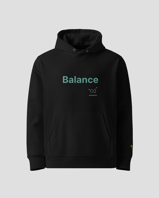 Serotonin hoodie black